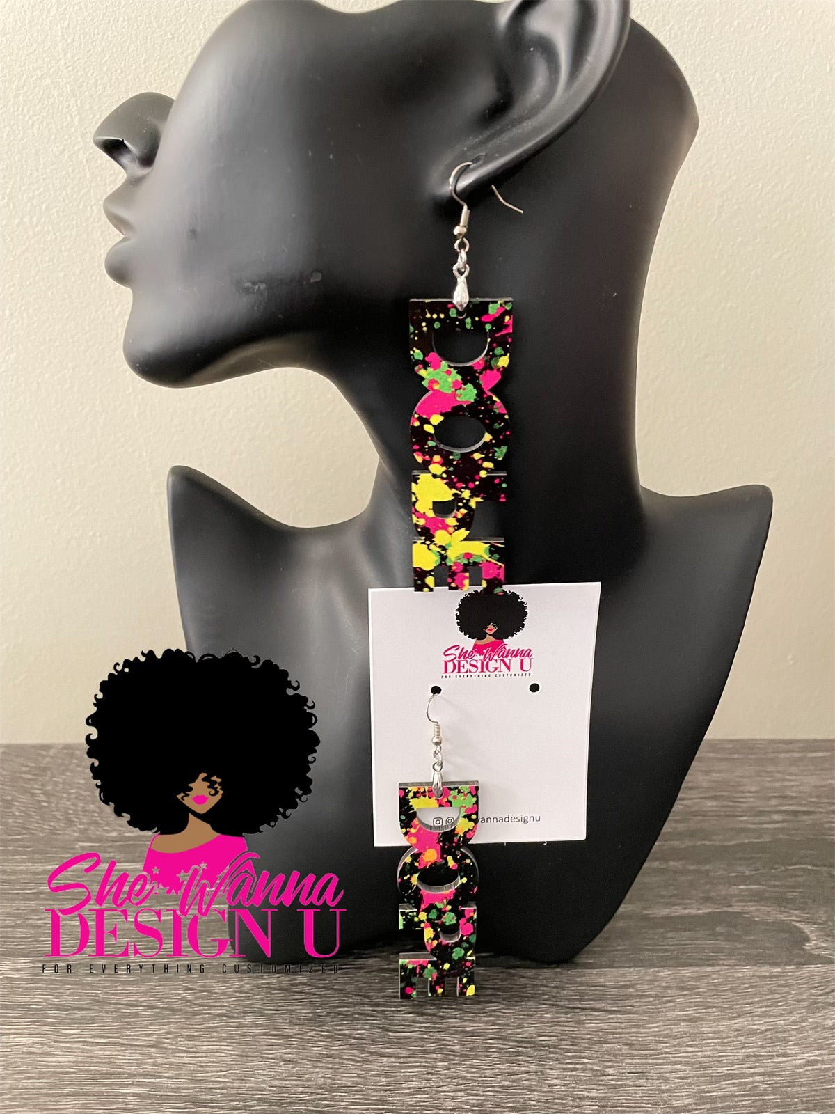 Sublimation Dope Earrings